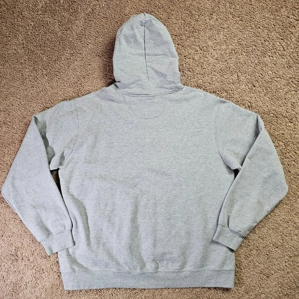 Jeep Girl Hoodie Womesn XL Gray Port & Company Pullover Sweatshirt - Picture 2 of 8